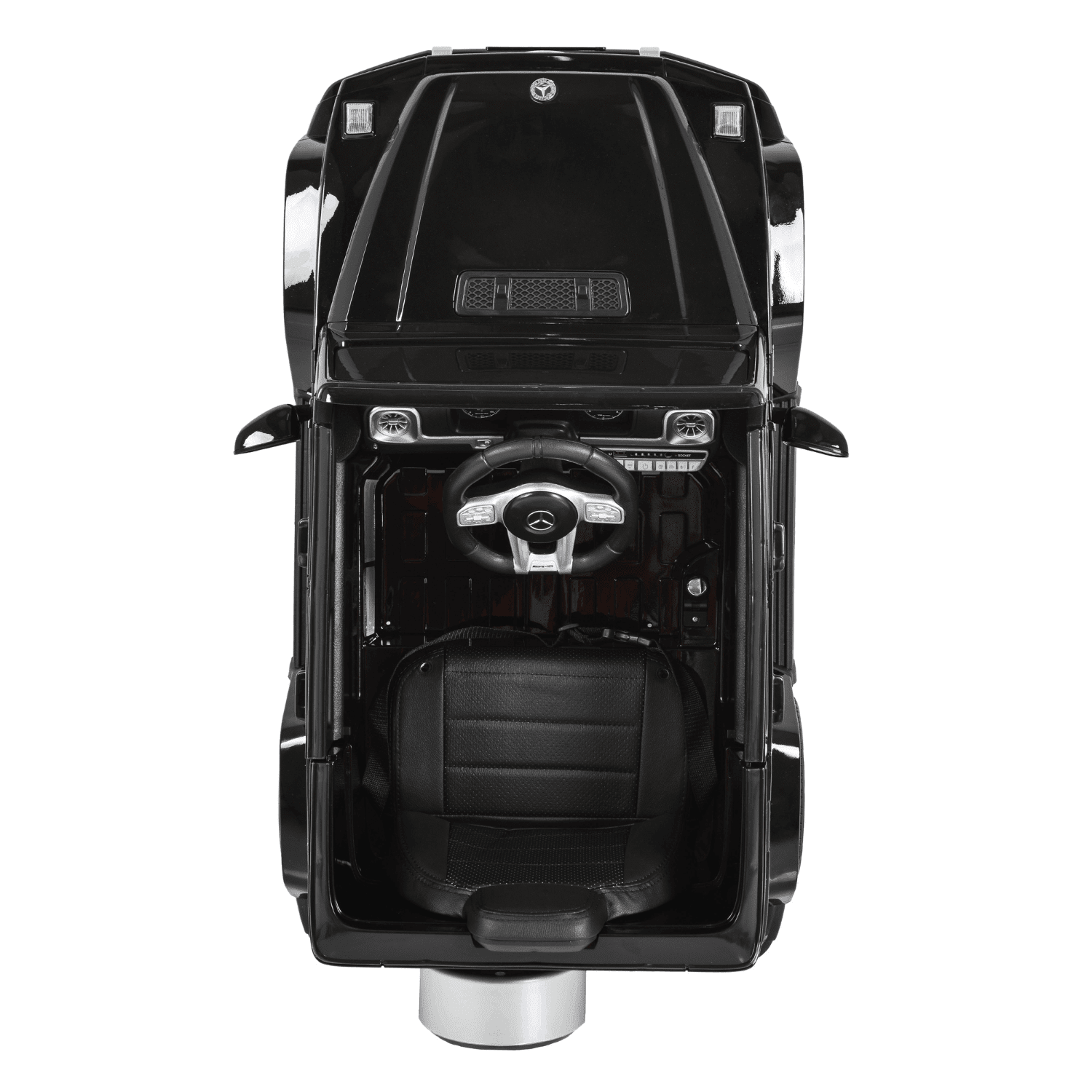 Лицензиран Детски Акумулаторен Джип Mercedes-AMG G63 12V/4.5Ah, 100W, EVA гуми, Мет. Черен - Image 8