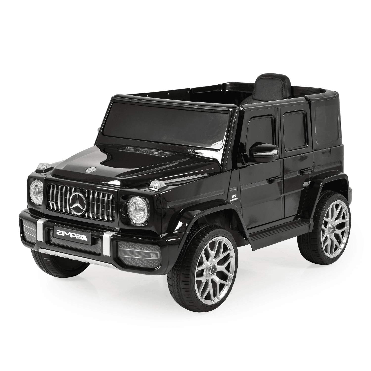 Лицензиран Детски Акумулаторен Джип Mercedes-AMG G63 12V/4.5Ah, 100W, EVA гуми, Мет. Черен