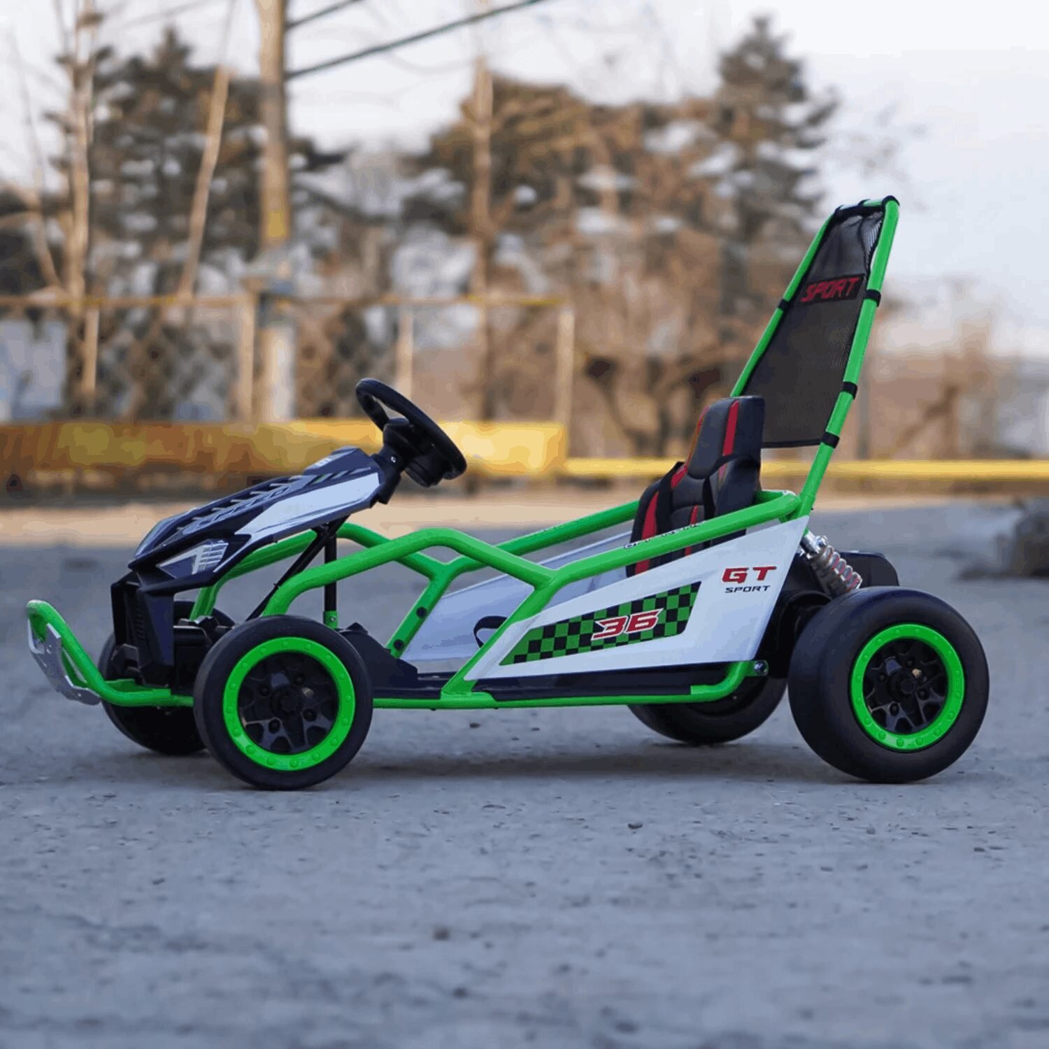 Детски Акумулаторен Картинг SPORT, 24V/10Ah, 300W, Drift - Image 8