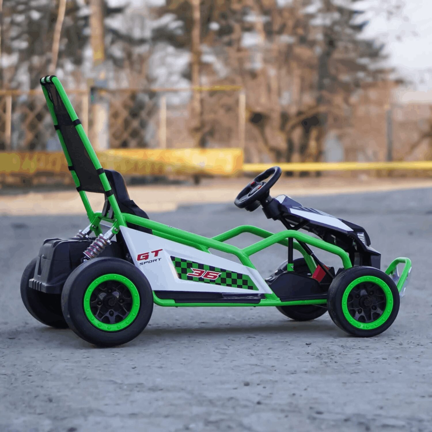 Детски Акумулаторен Картинг SPORT, 24V/10Ah, 300W, Drift - Image 7