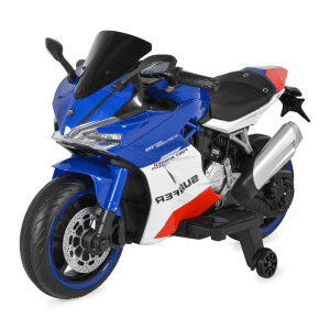 Акумулаторен Мотор Surfer, 12V/7Ah, MP3, PU Седалки, Помощни Колела