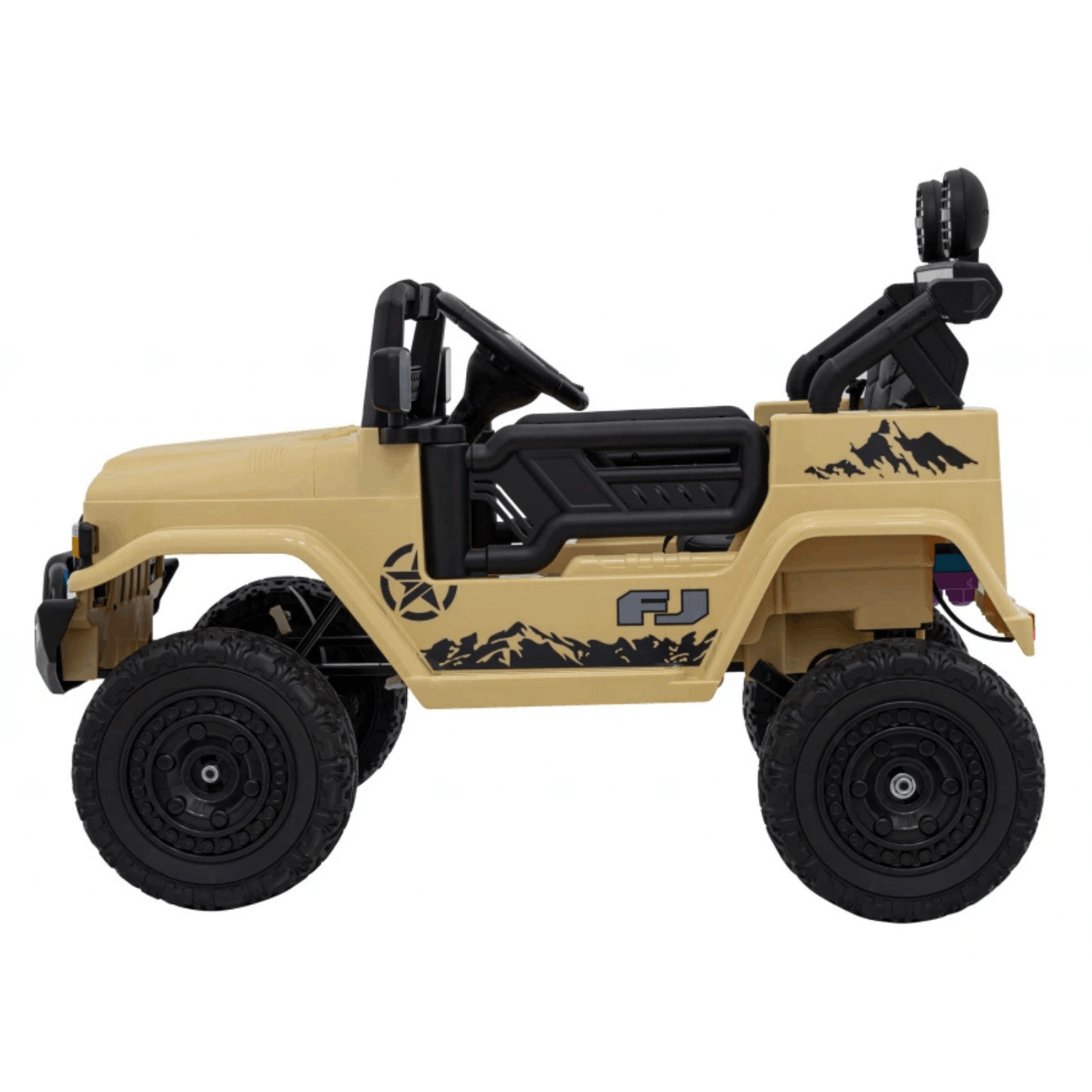 Лицензиран Акумулаторен Джип Toyota FJ Cruiser 12V/7Ah, 4х4, 90W, EVA гуми, R/C - Image 3