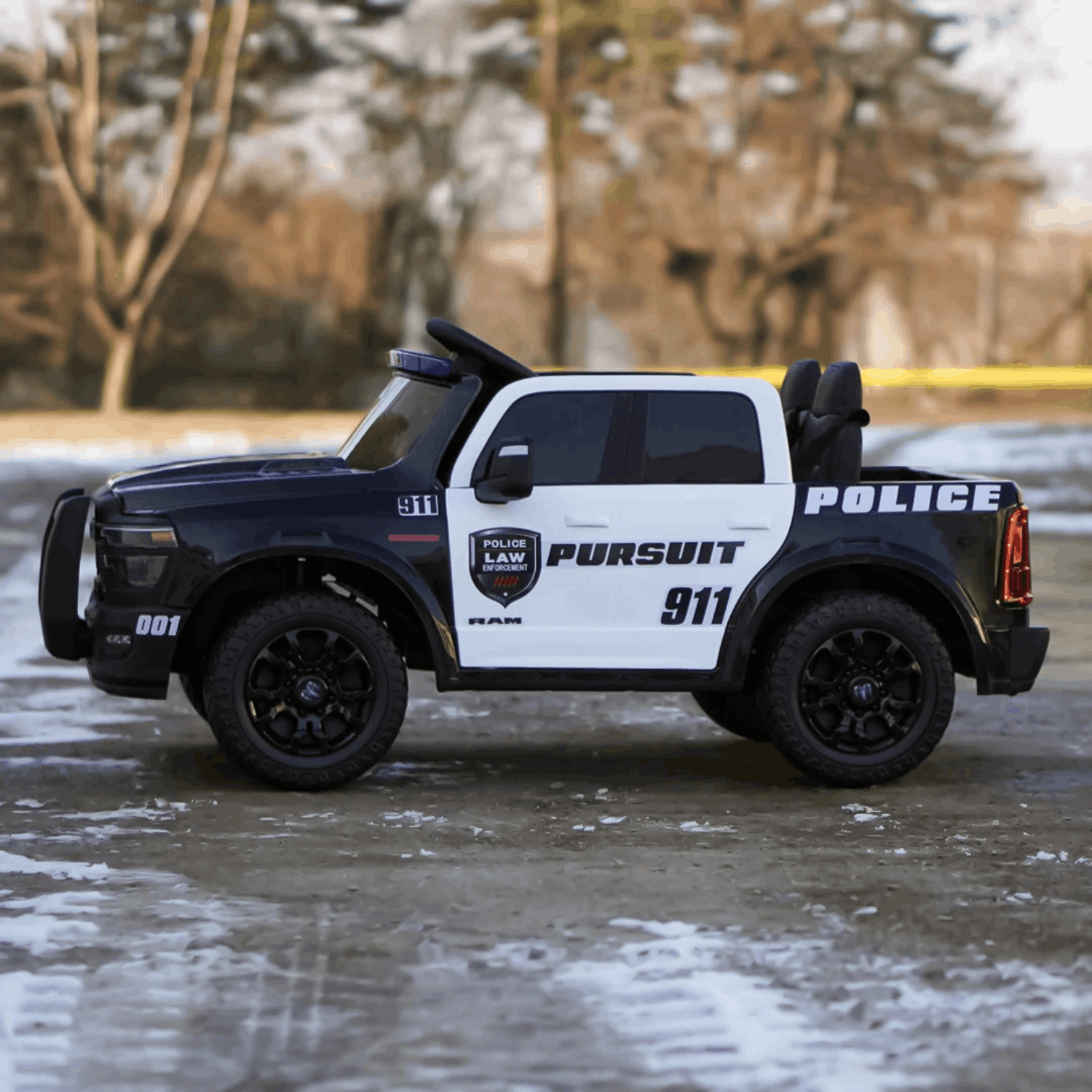 Лицензиран Акумулаторен Полицейски Джип DODGE RAM Premium, 24V/5Ah, 400W, EVA гуми - Image 9