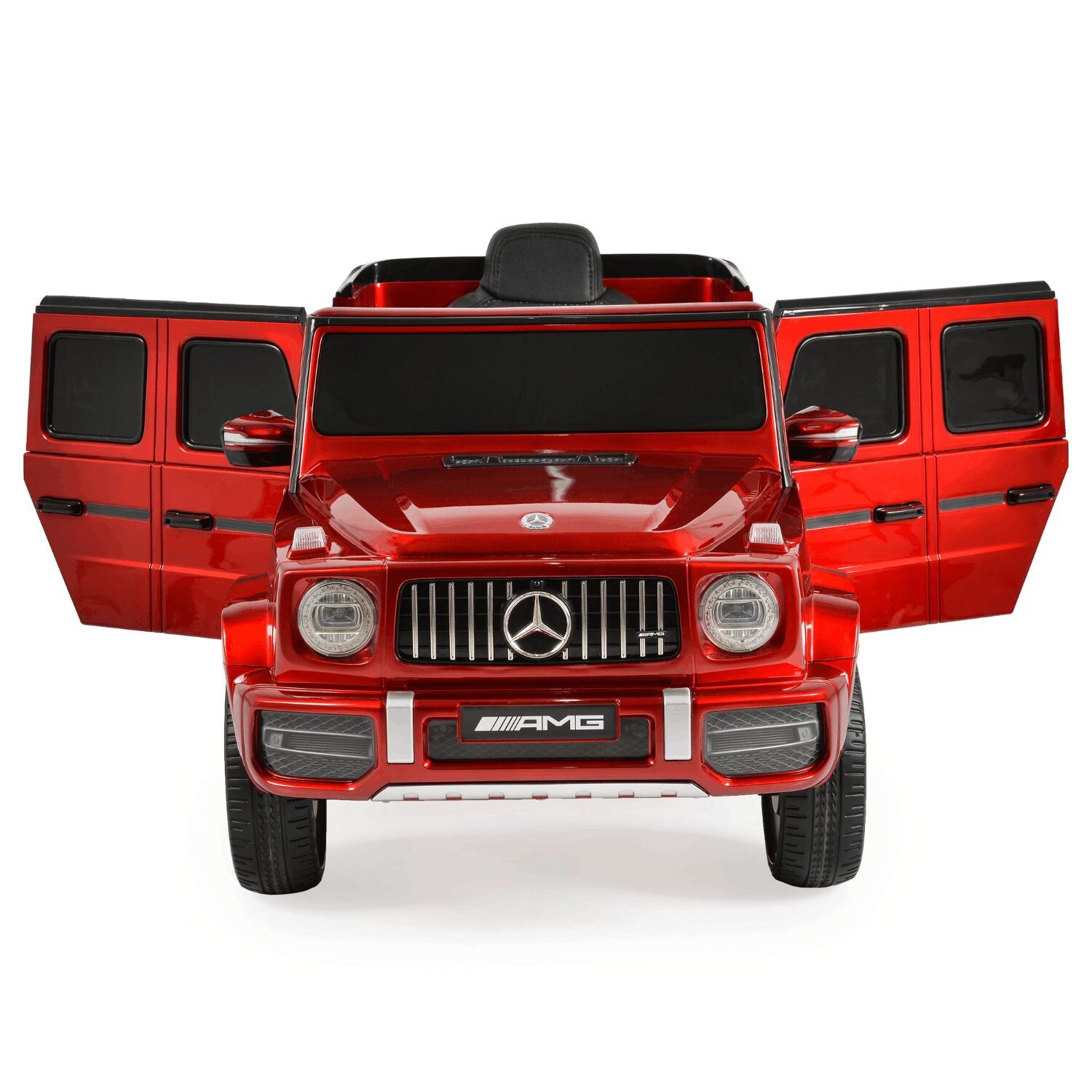 Лицензиран Детски Акумулаторен Джип Mercedes-AMG G63 12V/4.5Ah, 100W, EVA гуми, Мет. Червен - Image 5