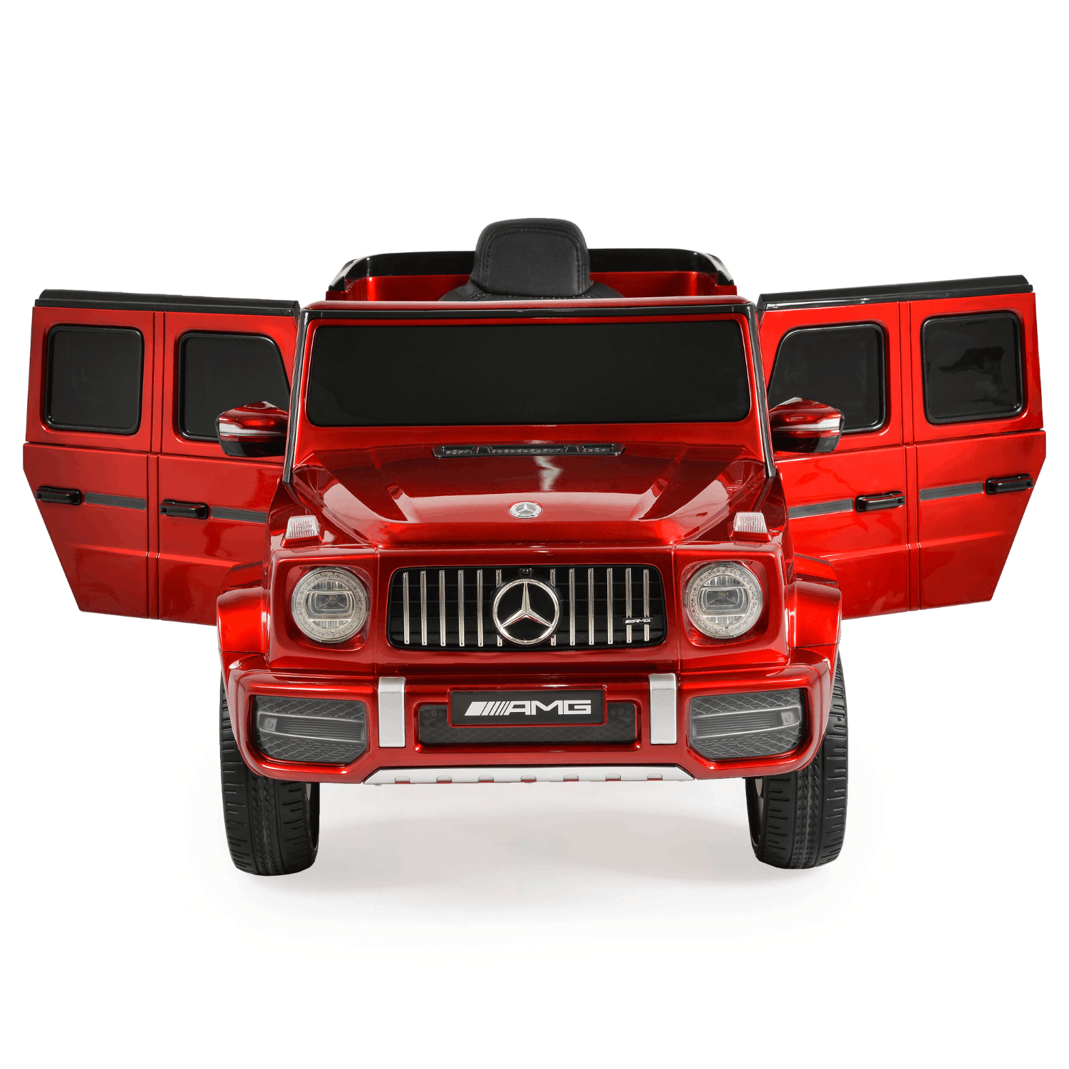 Лицензиран Детски Акумулаторен Джип Mercedes-AMG G63 12V/4.5Ah, 100W, EVA гуми, Мет. Червен - Image 5