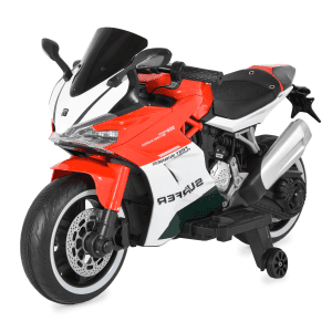 Акумулаторен Мотор Surfer, 12V/7Ah, MP3, PU Седалки, Помощни Колела