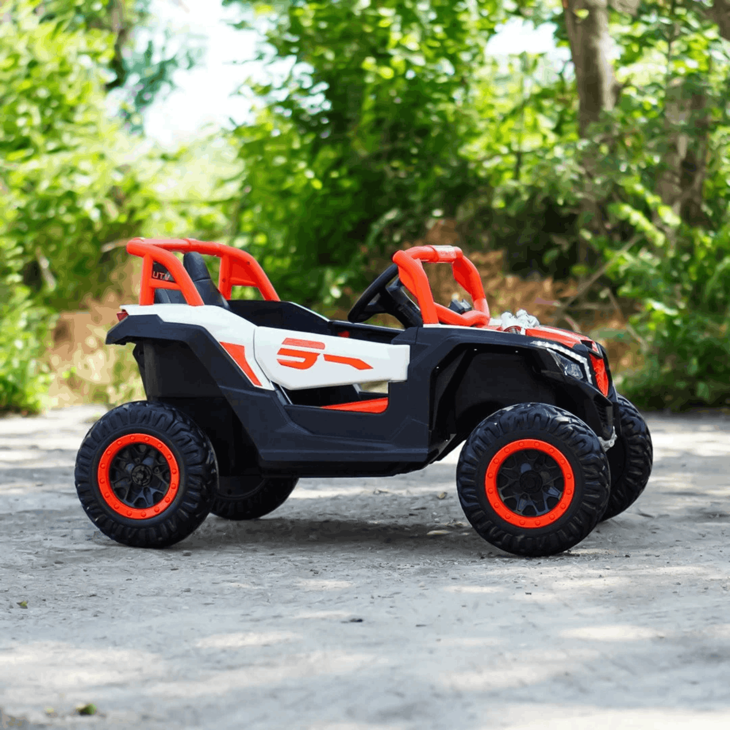 Детско акумулаторно UTV Warrior 12V/7Ah, 4x4, EVA гуми, 120W, R/C - Image 2