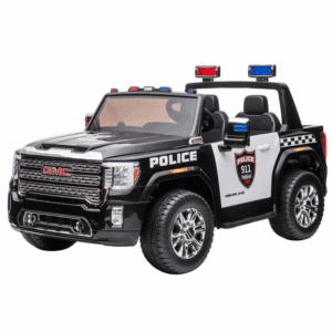 Лицензиран Детски Акумулаторен Джип GMC Police, 12V7Ah, MP3, EVA гуми