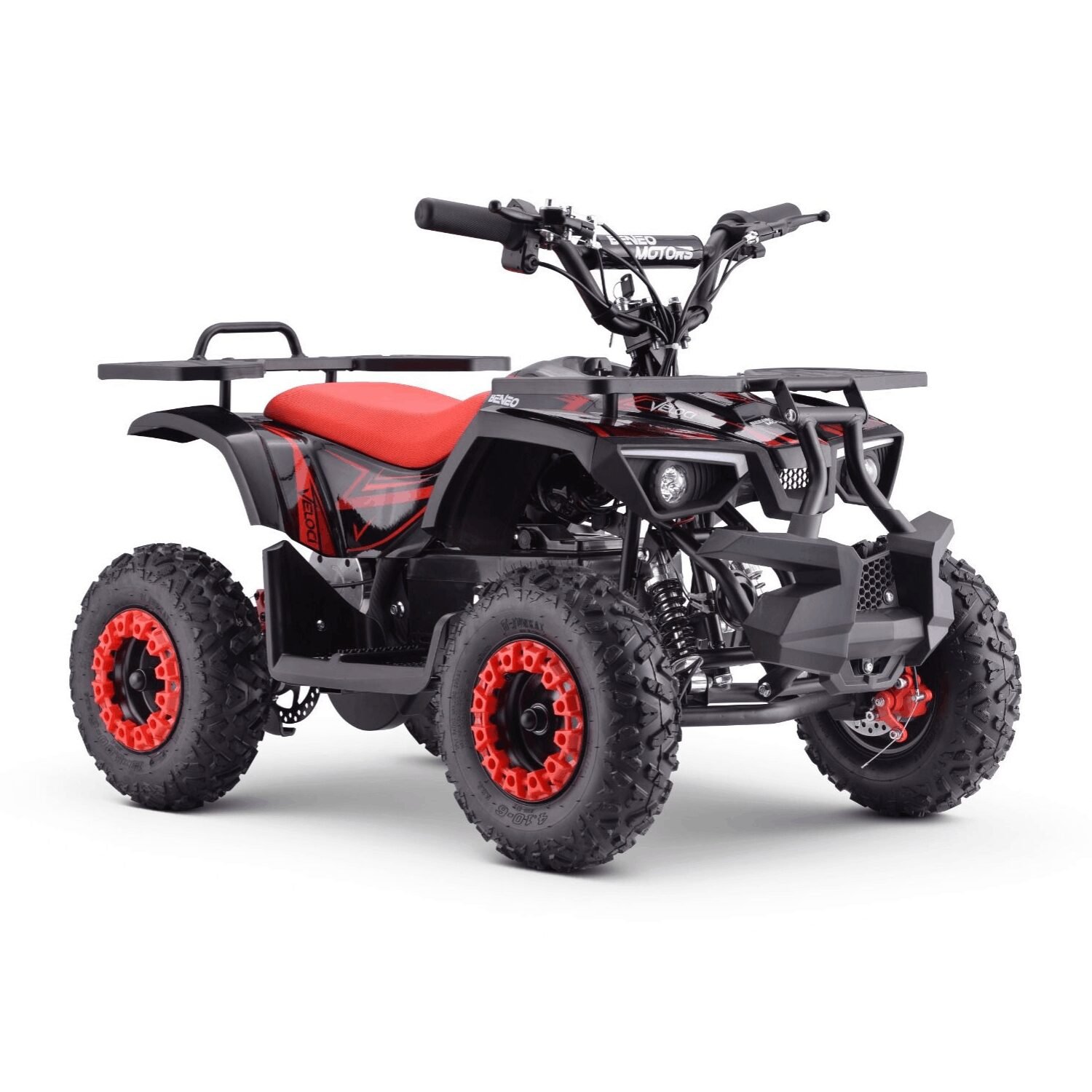 Детско Акумулаторно ATV Pocket Quad Veloci,36V/12V, 800W, Дискови спирачки, Надуваеми гуми - Image 4