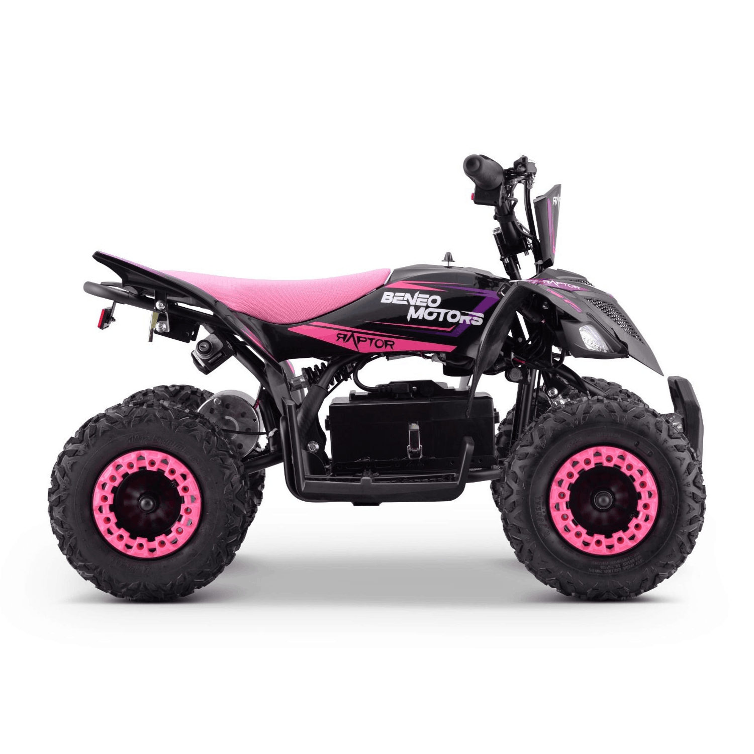 Детско Акумулаторно ATV Pocket Quad Raptor, 36V/12V, 800W, Дискови спирачки, Надуваеми гуми - Image 6