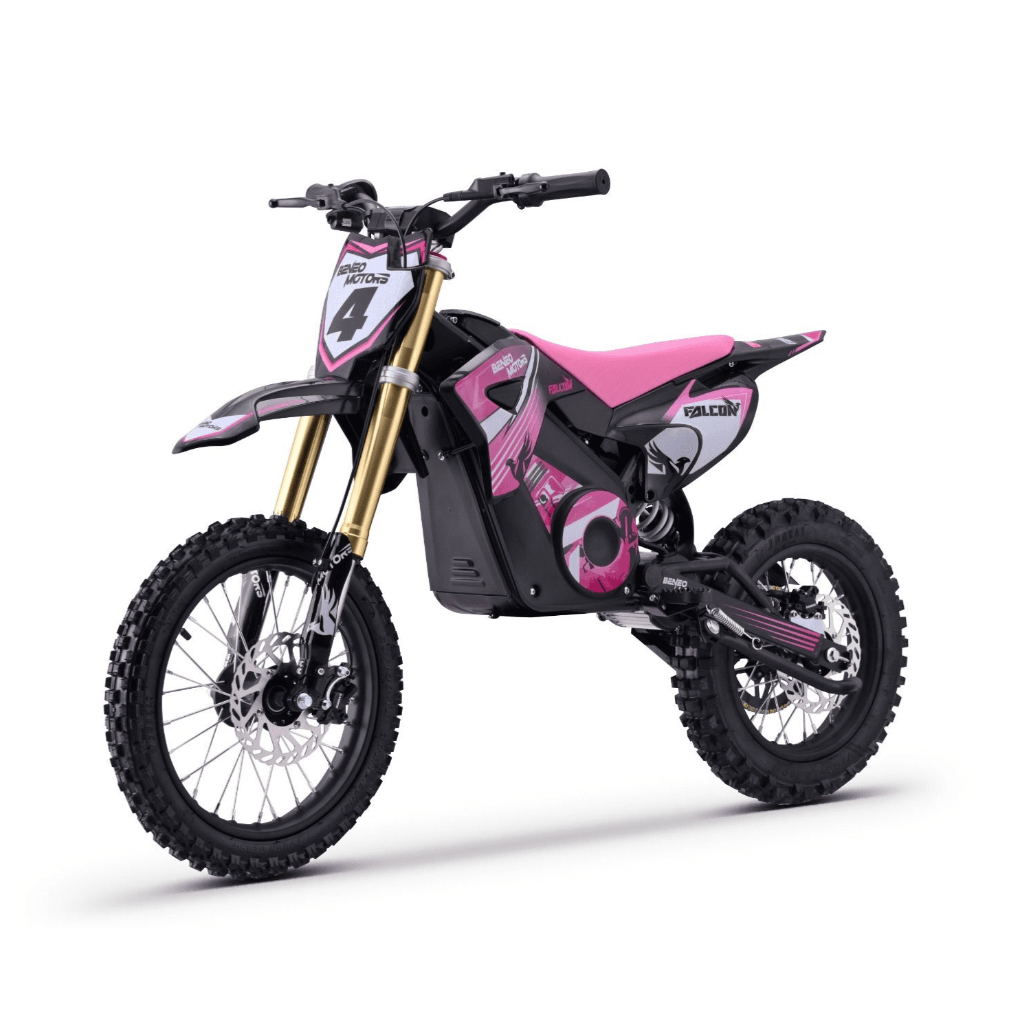 Детски Електрически Кросов Мотор Falcon, Литиева Батерия 48V/15,6Ah, 1600W, Надуваеми гуми