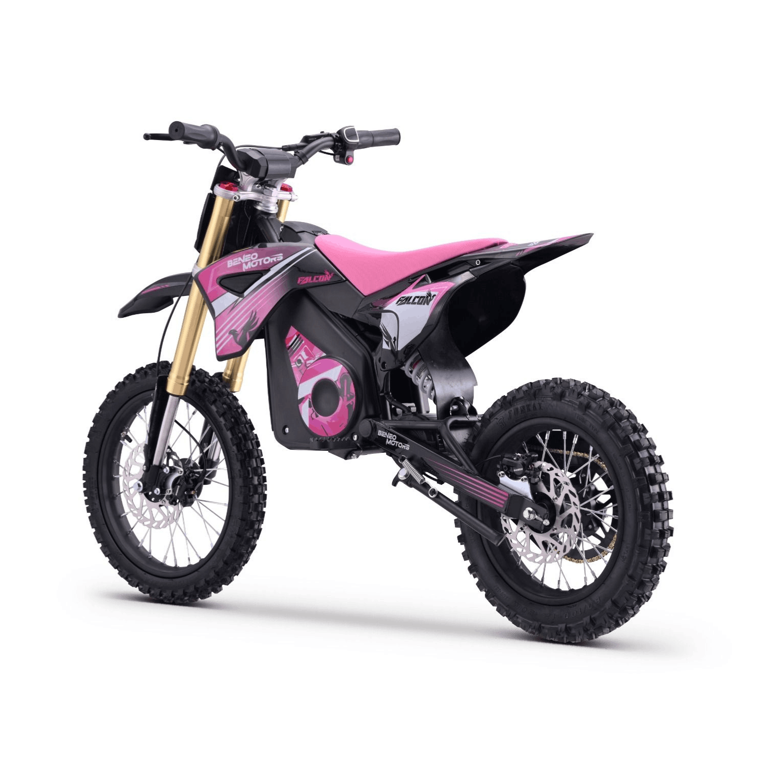 Детски Електрически Кросов Мотор Falcon, Литиева Батерия 48V/15,6Ah, 1600W, Надуваеми гуми - Image 6