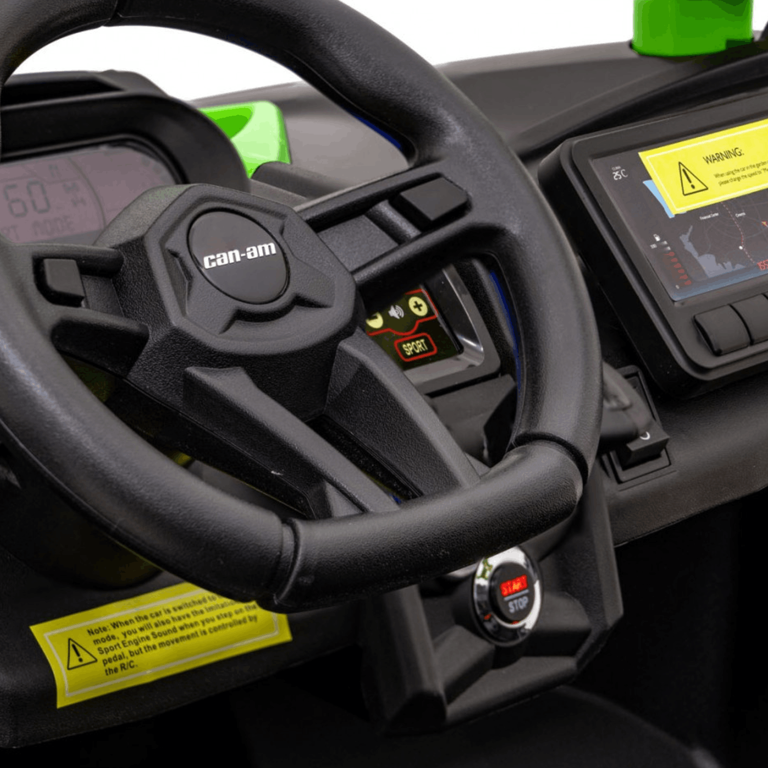 Лицензирано Акумулаторно UTV Can-Am MAVERICK 24V/14Ah, 800W, Надуваеми гуми, MP3 - Image 16
