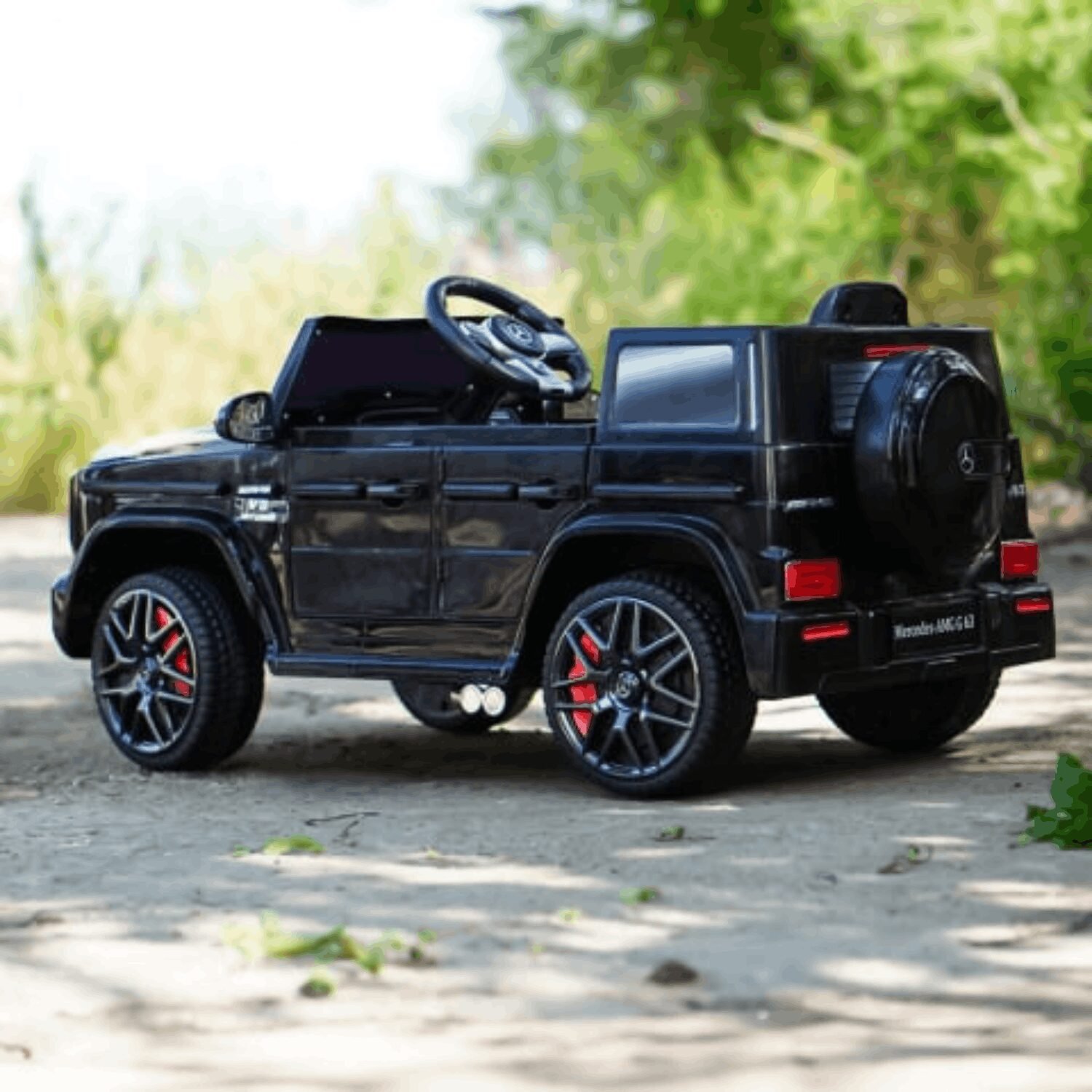 Лицензиран Акумулаторен Джип Mercedes-Benz G63 2026, 12V/7Ah, 120W, 4х4, EVA гуми, R/C 2.4G - Image 12