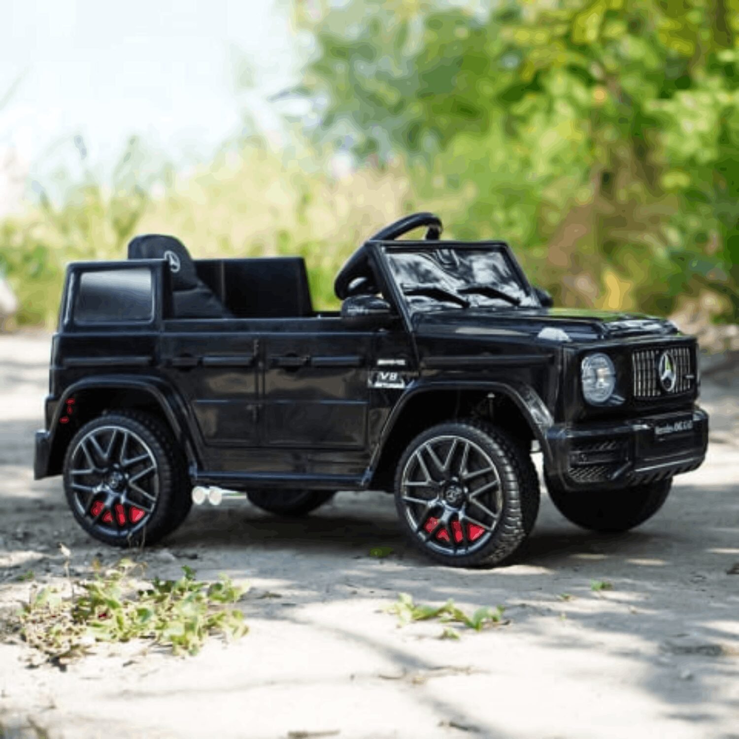 Лицензиран Акумулаторен Джип Mercedes-Benz G63 2026, 12V/7Ah, 120W, 4х4, EVA гуми, R/C 2.4G - Image 10
