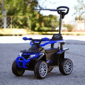 Детско Акумулаторно ATV 3в1 с дръжка, 40W 6V, EVA гуми
