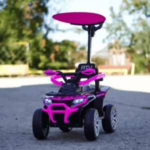 Детско Акумулаторно ATV 4в1 с дръжка, 40W 6V, EVA гуми