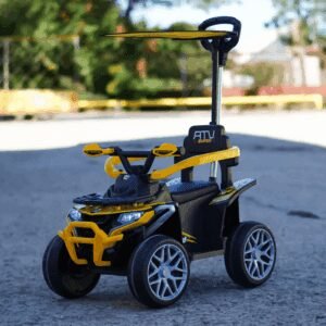 Детско Акумулаторно ATV 4в1 с дръжка, 40W 6V, EVA гуми