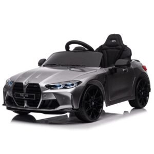Лицензирана Детска Акумулаторна Кола BMW М4 COMPETITION 12V/5Ah, 90W, R/C, металик боя