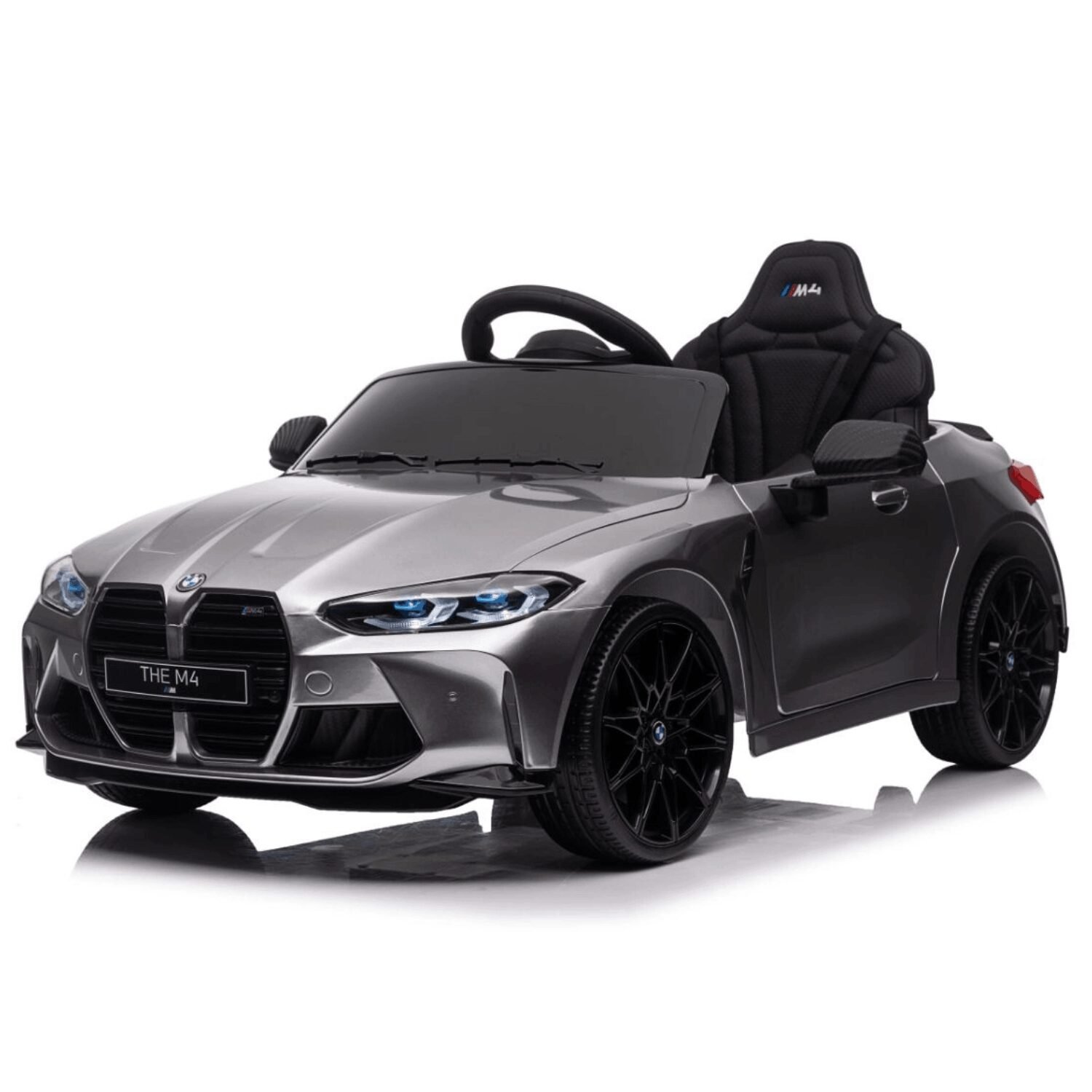 Лицензирана Детска Акумулаторна Кола BMW М4 COMPETITION 12V/5Ah, 90W, R/C, металик боя