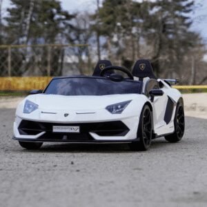 Лицензирана Детска Акумулаторна Кола Lamborghini Aventador SVJ, DRIFT, 24V/7Ah, 500W, EVA, R/C