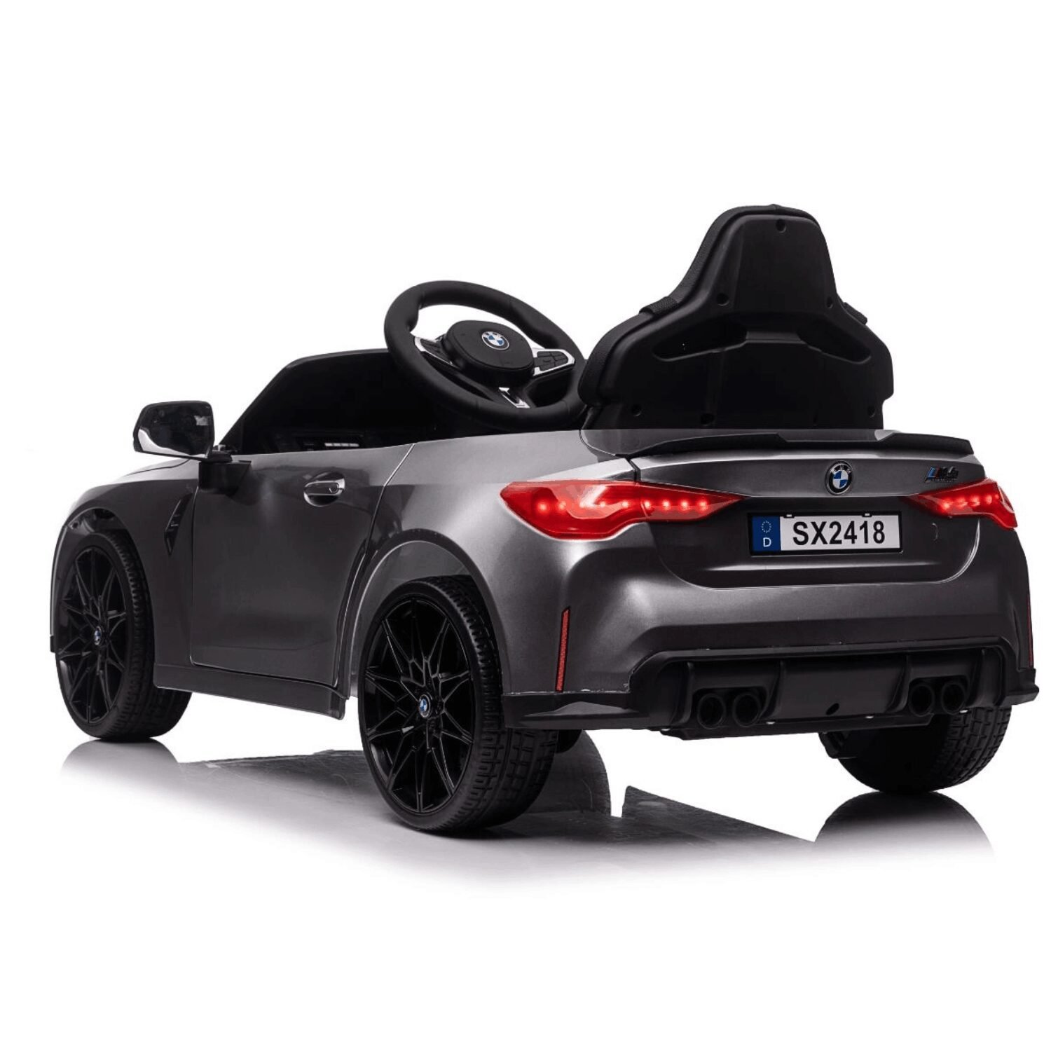 Лицензирана Детска Акумулаторна Кола BMW М4 COMPETITION 12V/5Ah, 90W, R/C, металик боя - Image 12