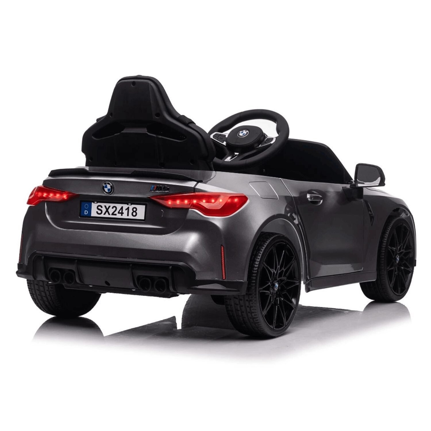 Лицензирана Детска Акумулаторна Кола BMW М4 COMPETITION 12V/5Ah, 90W, R/C, металик боя - Image 9