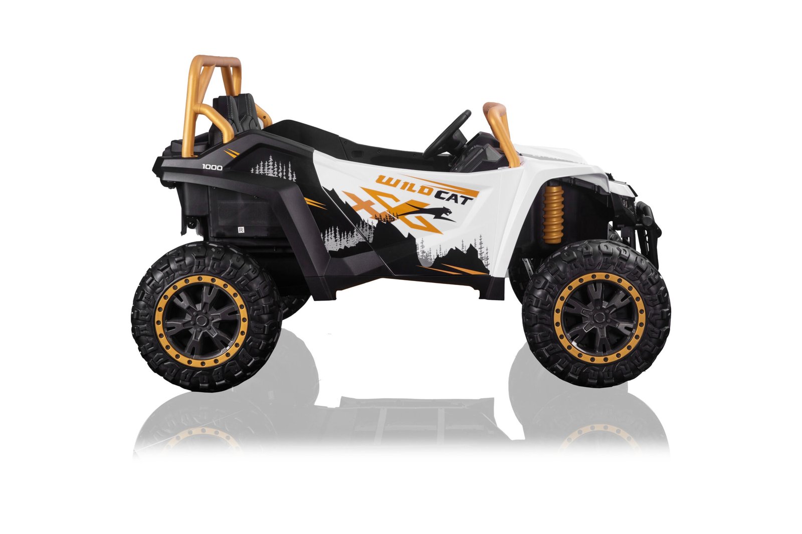 Лицензирано Акумулаторно UTV Arctic Cat, Wild Cat 2026, 800W, 24V14Ah, R/C, 4X4, EVA гуми - Image 2