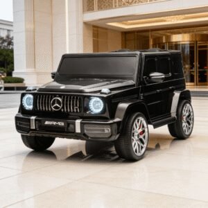 Лицензирана Акумулаторна Кола Mercedes-Benz G63 AMG 18V/5Ah, 200W, EVA гуми, 4X4
