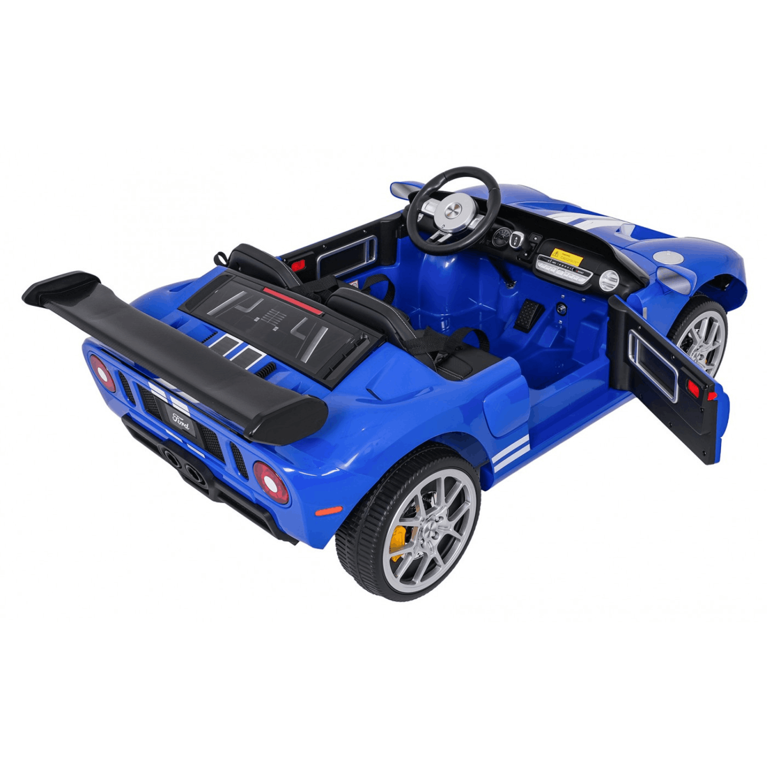 Лицензирана Детска Акумулаторна Кола Ford GT 24V7Ah, 400W, 4X4, EVA Гуми, MP3 плеър - Image 9
