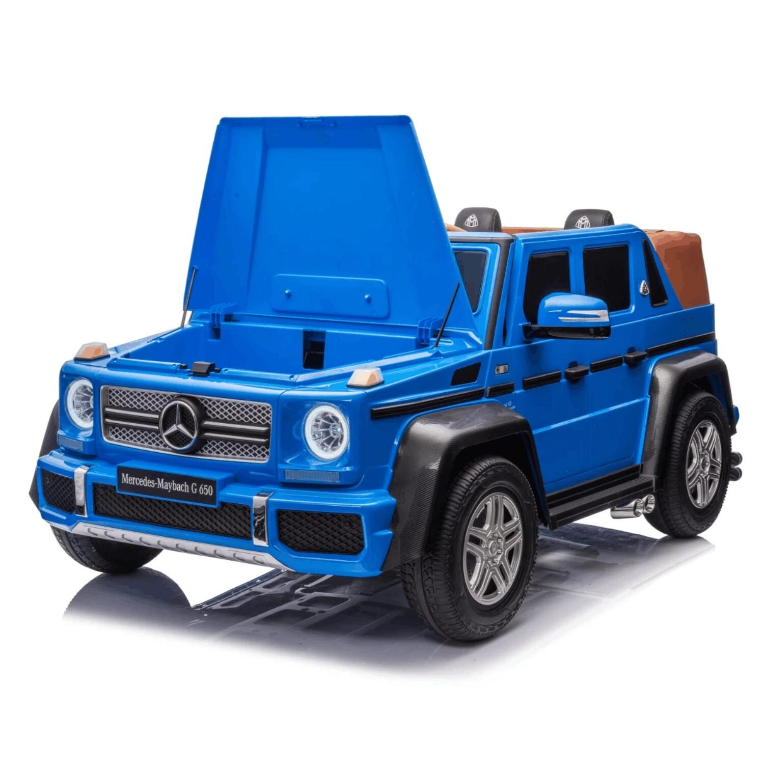 Лицензиран Акумулаторен Джип Mercedes G650 Maybach, 24V/14Ah, 200W, Надуваеми гуми, МР3, R/C - Image 14