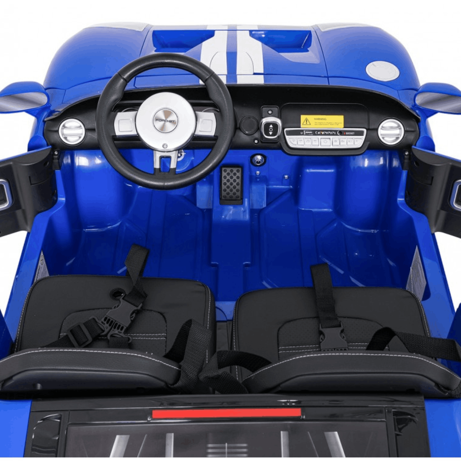 Лицензирана Детска Акумулаторна Кола Ford GT 24V7Ah, 400W, 4X4, EVA Гуми, MP3 плеър - Image 13