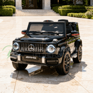 Лицензиран Акумулаторен Джип G63 AMG 12V/7Ah, 120W, 4x4, EVA гуми, МР3, R/C