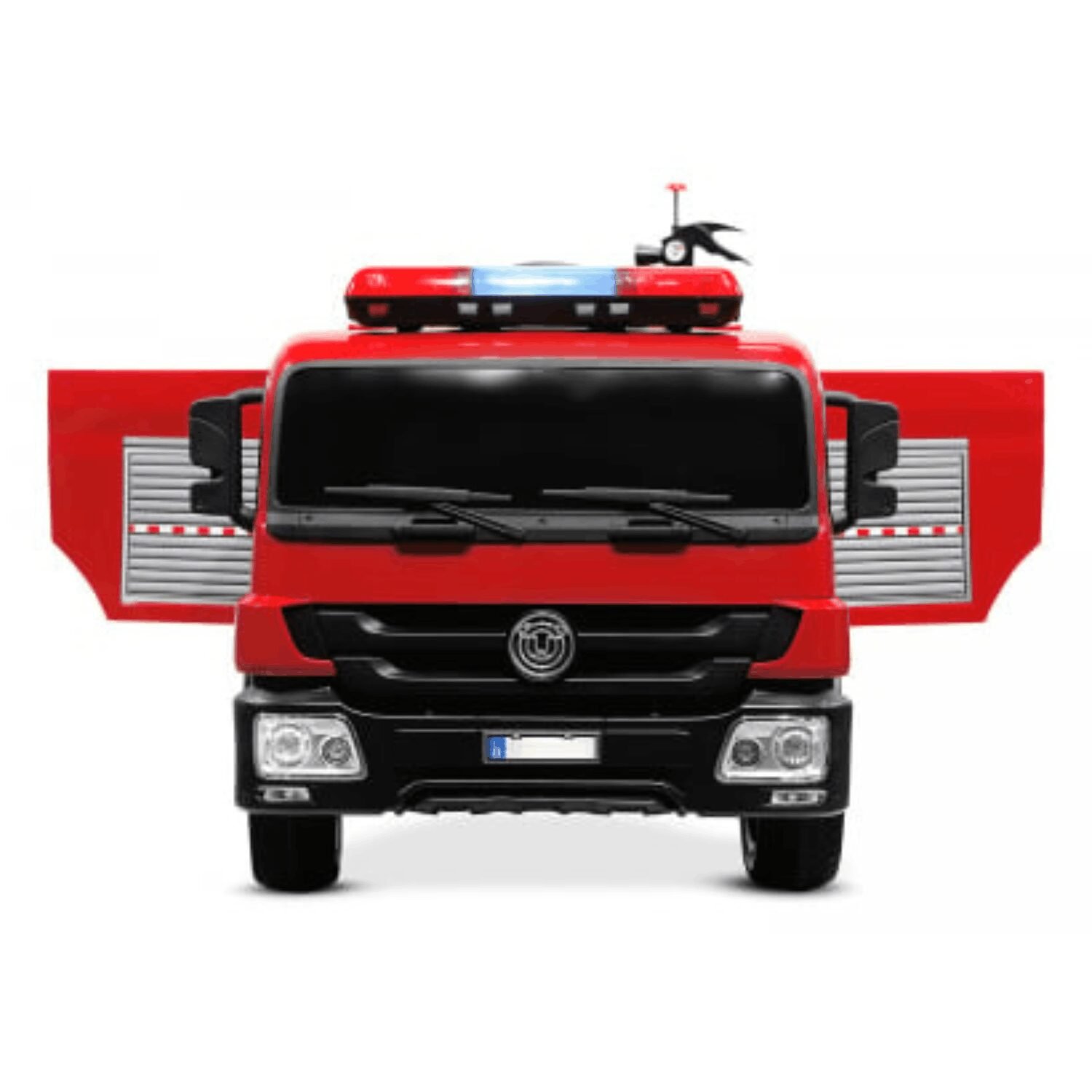 Детска Акумулаторна Пожарна, 12V/7Ah, 90W, EVA гуми, Кожена седалка, MP3, R/C - Image 8