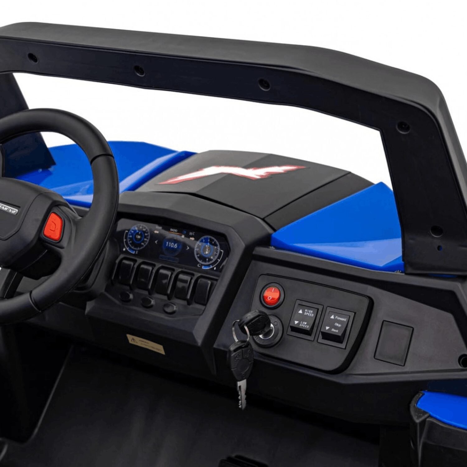 Детско акумулаторно бъги UTV-MX 2000N 24V14Ah, 300W, EVA Гуми, Амортисьори отпред и отзад - Image 6