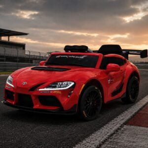 Лицензирана Акумулаторна Кола Toyota Supra GR 12V/7Ah, 90W, MP3
