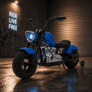Детски Акумулаторен Мотор HELO 24V, 300W, Надуваеми гуми, Дискова спирачка