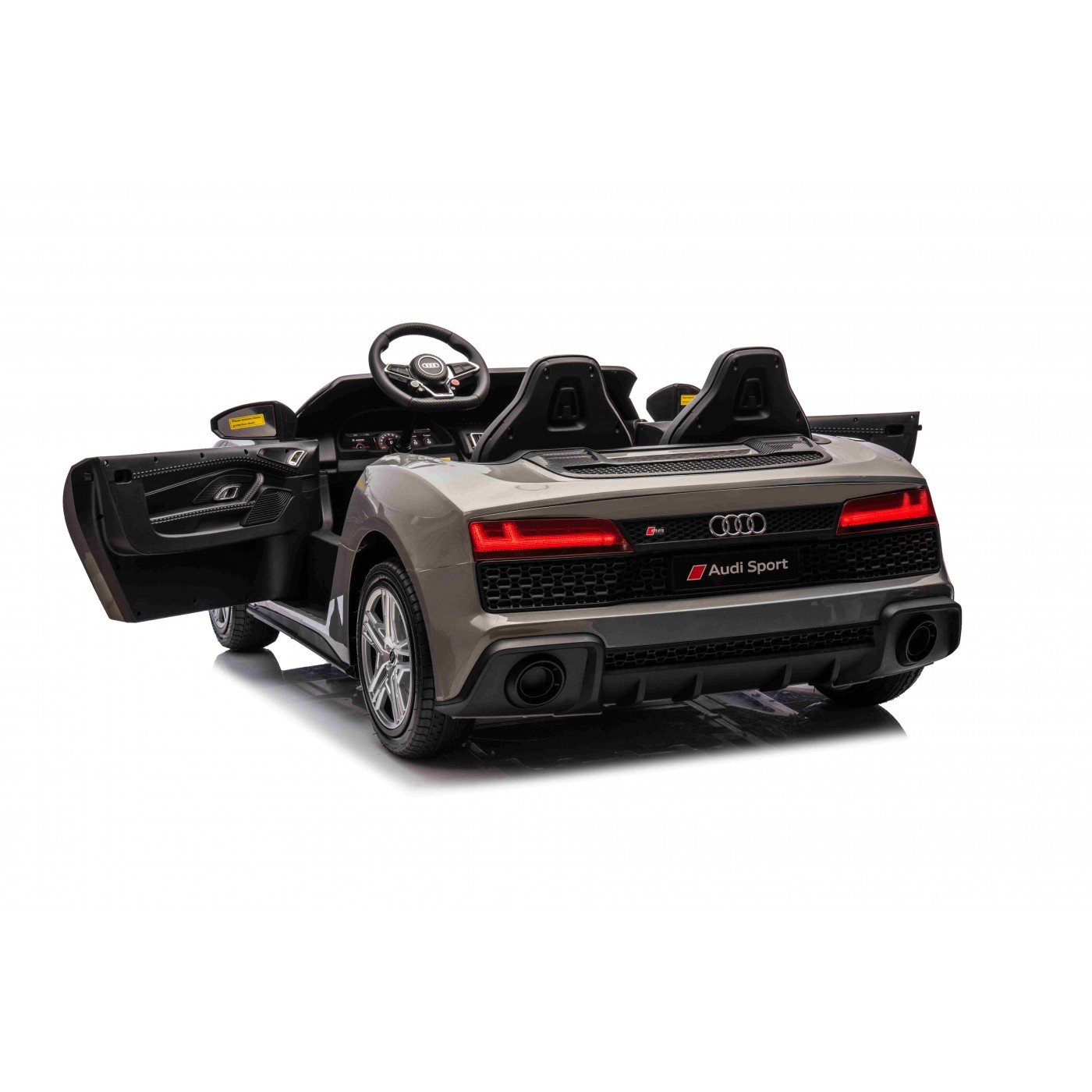 Лицензирана Акумулаторна Кола Audi R8 Premium, 400W, 24V/14Ah, EVA гуми, MP3, R/C 2.4G - Image 10