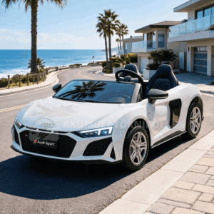 Лицензирана Акумулаторна Кола Audi R8 Premium, 400W, 24V/14Ah, EVA гуми, MP3, R/C 2.4G