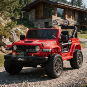 Лицензиран акумулаторен джип Jeep Wrangler Rubicon, 400W, 24V7AH, R/C 2.4 G, EVA гуми