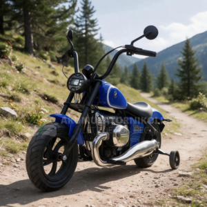 Лицензиран Детски Акумулаторен Мотор BMW R18 12V/7Ah, 350W, Кожена Седалка, MP3