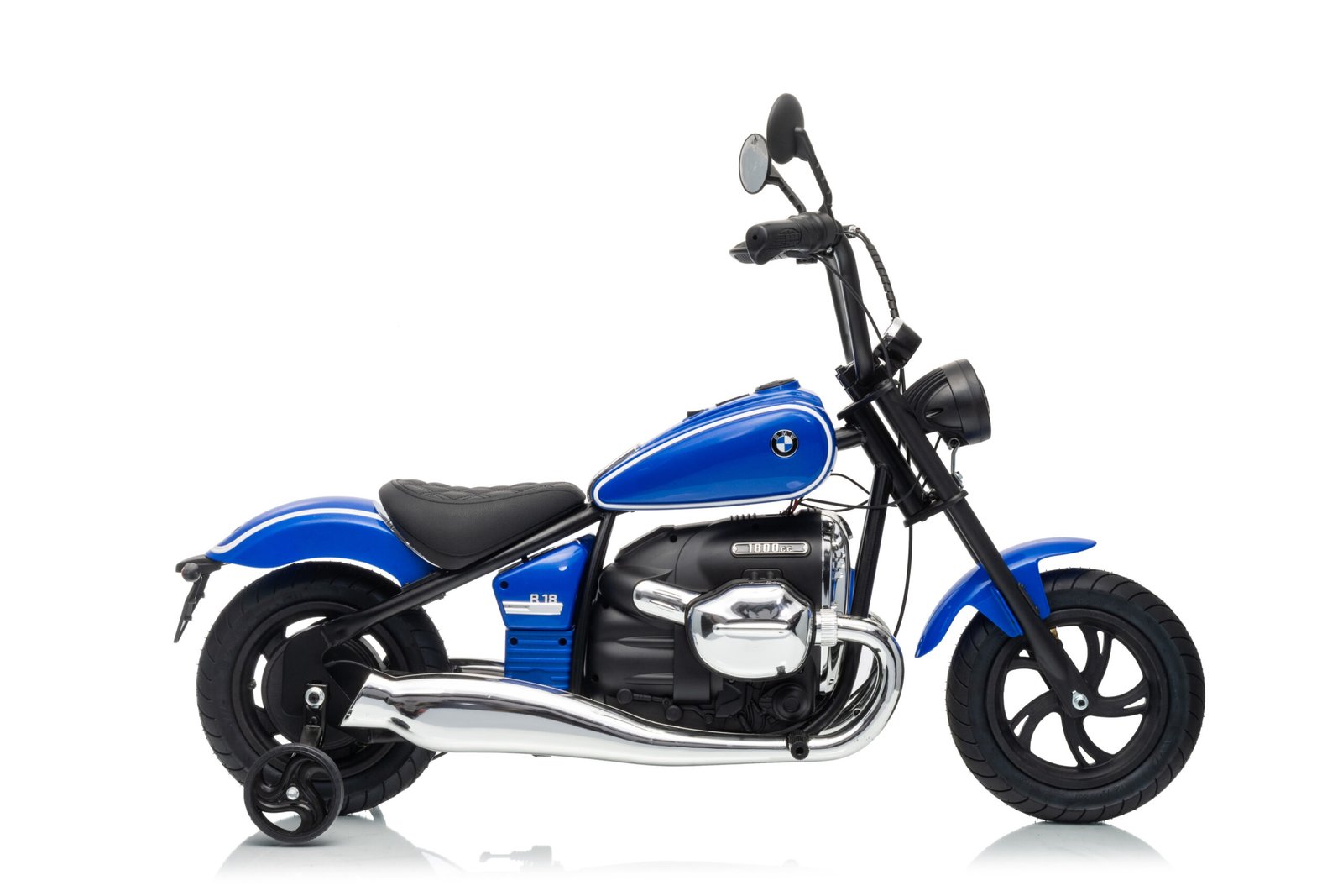 Лицензиран Детски Акумулаторен Мотор BMW R18 12V/7Ah, 350W, Кожена Седалка, MP3 - Image 4