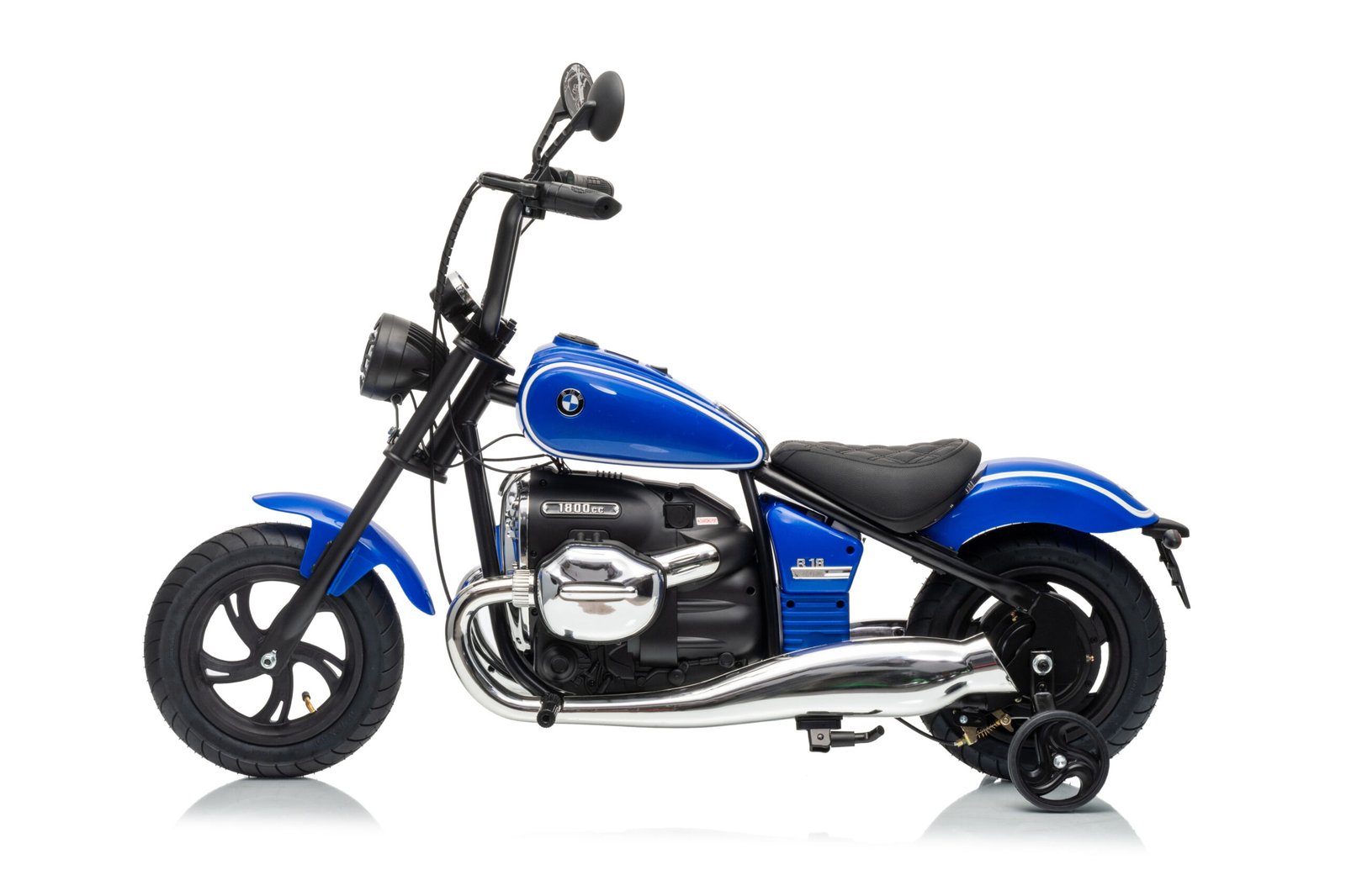 Лицензиран Детски Акумулаторен Мотор BMW R18 12V/7Ah, 350W, Кожена Седалка, MP3 - Image 3