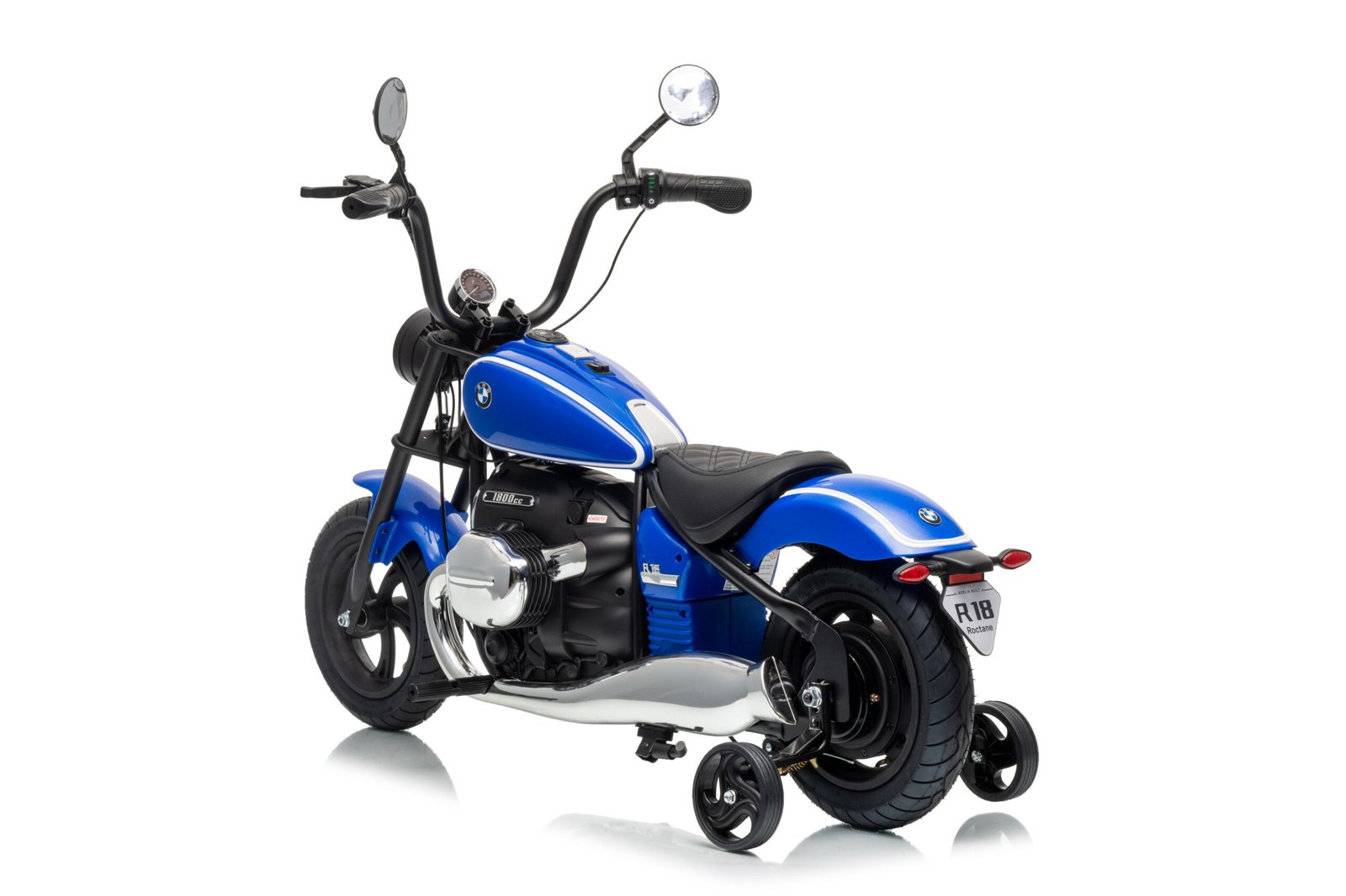 Лицензиран Детски Акумулаторен Мотор BMW R18 12V/7Ah, 350W, Кожена Седалка, MP3 - Image 2